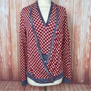 Vintage Missoni Cardigan and Halter Sweater Set (46, XL)